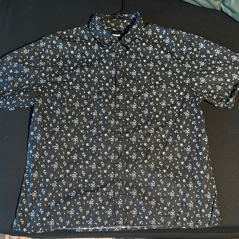 Floral Button-Up Shirt